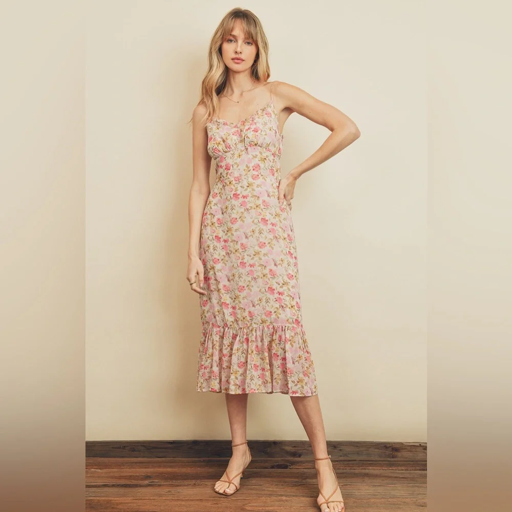 Fine Romance Midi Dress - Picture 1 of 4